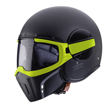 casco-moto-Elche-caberg-ghost-negro-fluor