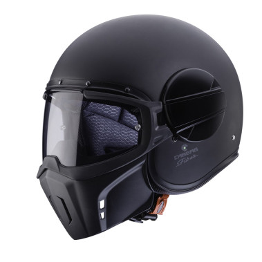 casco-moto-Elche-caberg-ghost-negro-mate